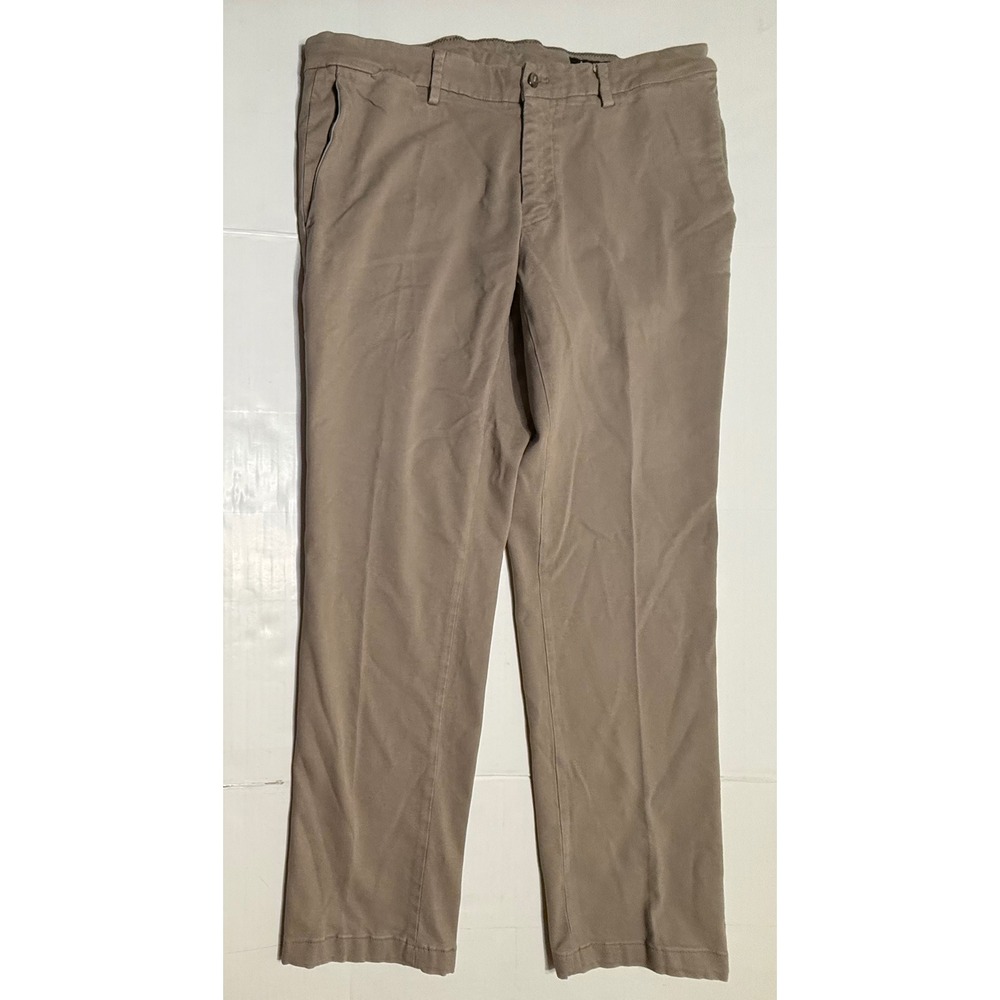 Masons Forte Dei Marmi New York Chinos Mens 50 Khaki Tan Slim Fit Pants Italy
